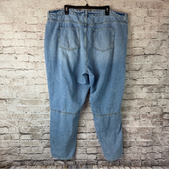 Universal Standard Women's High Rise DenimJeans Size 20 100% Cotton Medium Wash - Picture 6 of 7